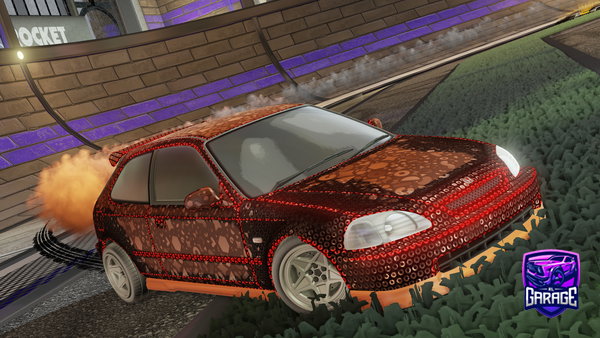 A Rocket League car design from Cazujup