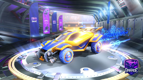 A Rocket League car design from 5t3rg05