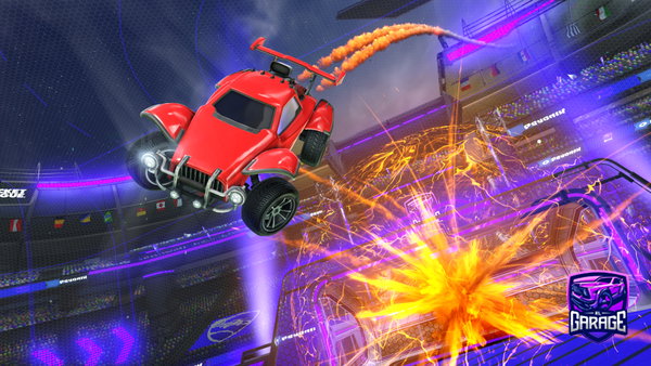 A Rocket League car design from blockhaed