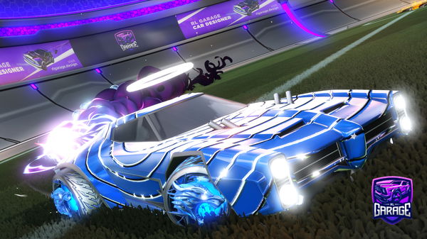 A Rocket League car design from SomberP