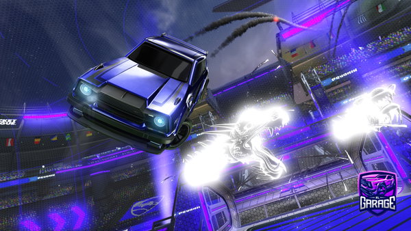 A Rocket League car design from Tommi94