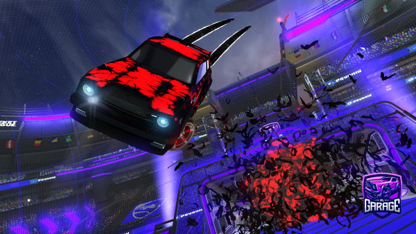 A Rocket League car design from AKheadrock2718