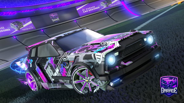 A Rocket League car design from Zaxonius