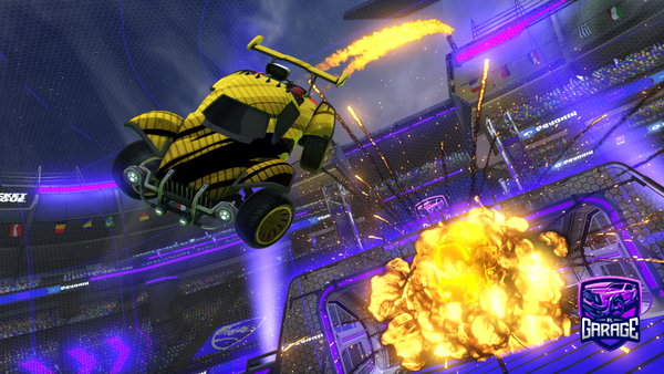 A Rocket League car design from Hexaal