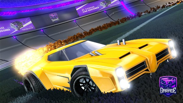 A Rocket League car design from Dafcy