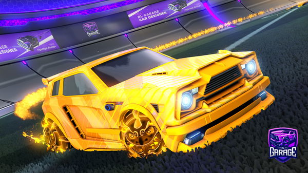 A Rocket League car design from Jakey_tron