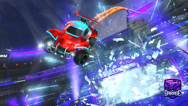 A Rocket League car design from jMaker