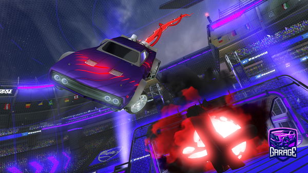 A Rocket League car design from BTWkratos