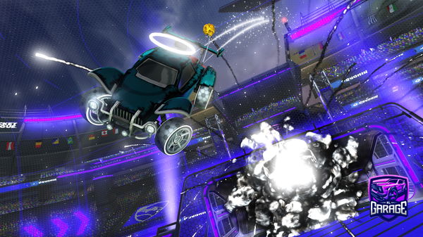 A Rocket League car design from Bucketz70