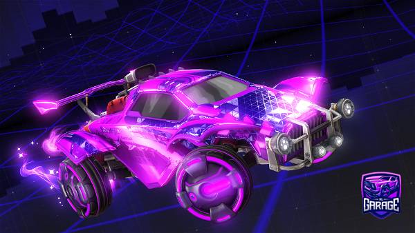 A Rocket League car design from IVEJUST