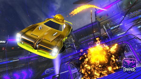 A Rocket League car design from qxilya