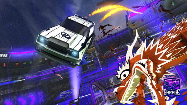 A Rocket League car design from Y2asser