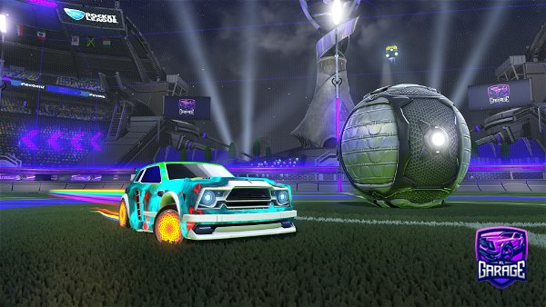 A Rocket League car design from ChezzyBurger