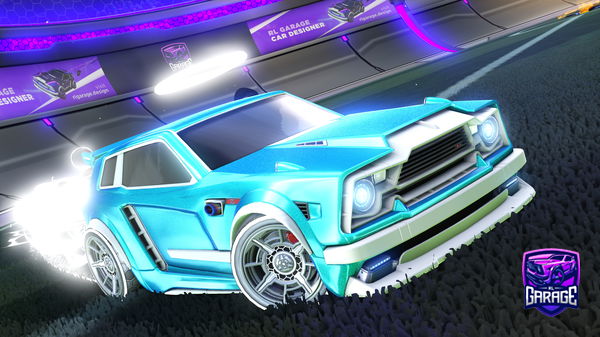 A Rocket League car design from ctj6