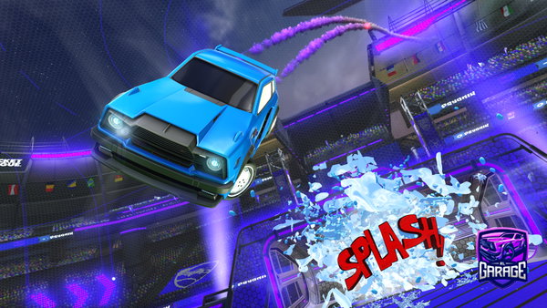 A Rocket League car design from soraking98