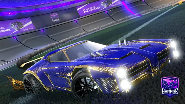 A Rocket League car design from Jaydee1aye