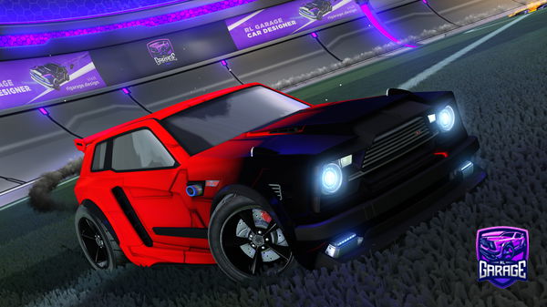 A Rocket League car design from Tru3_Thijs