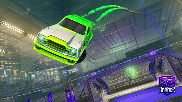 A Rocket League car design from Rba08