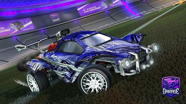 A Rocket League car design from WhaleGabbbbbb