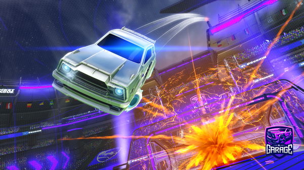 A Rocket League car design from eirenic