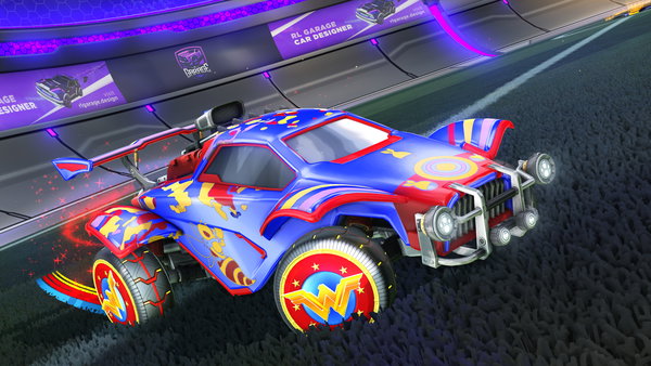 A Rocket League car design from ExotikSC