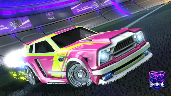 A Rocket League car design from switchshorty101