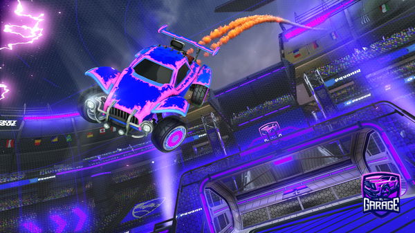 A Rocket League car design from Baolapao