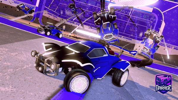 A Rocket League car design from Sheepdog_YT2