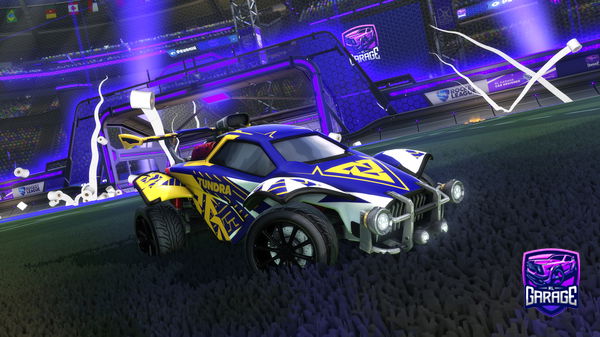 A Rocket League car design from JARD_11
