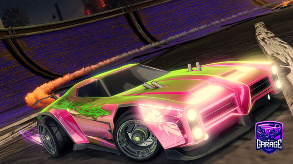 A Rocket League car design from Fornal