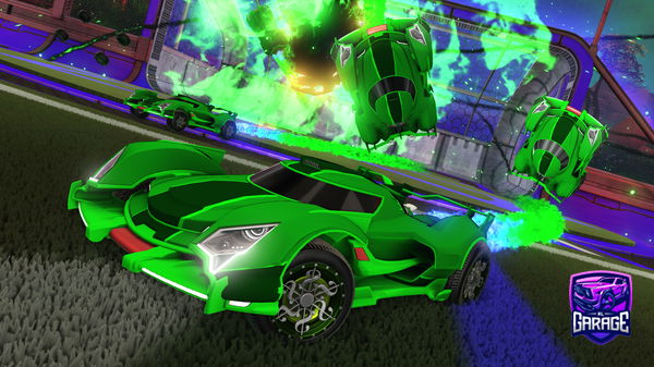 A Rocket League car design from CallMeEesa