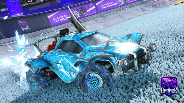 A Rocket League car design from ItsGiuze