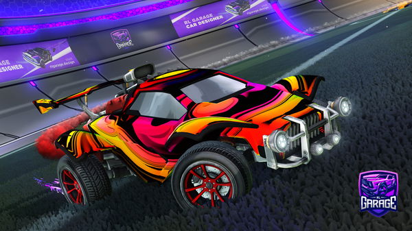 A Rocket League car design from zweept