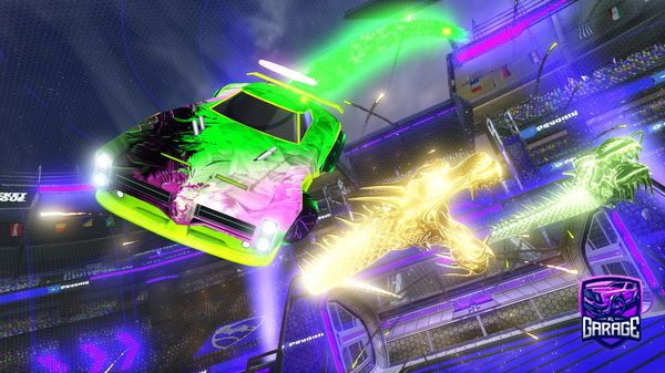 A Rocket League car design from NeoXXIX