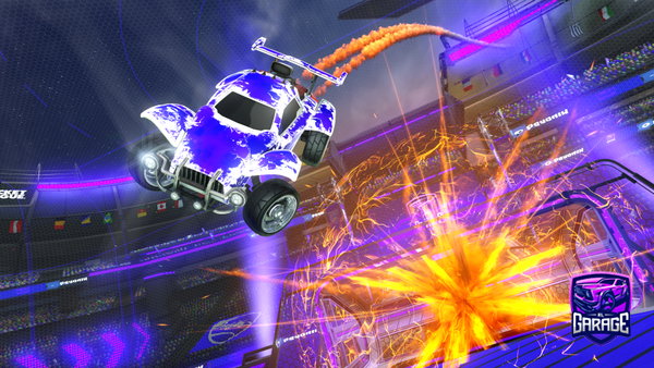 A Rocket League car design from BigDMLC