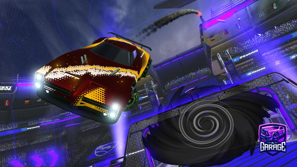 A Rocket League car design from Lehhboss