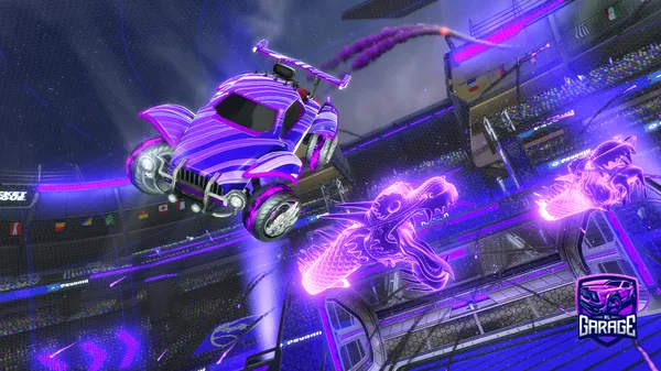 A Rocket League car design from RocketKing3333