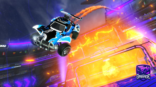 A Rocket League car design from psnjeboyliu