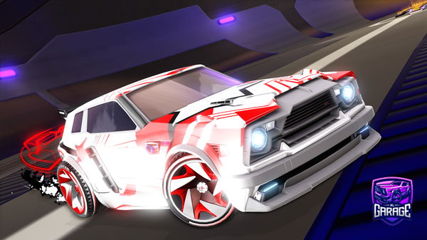 A Rocket League car design from Jugra