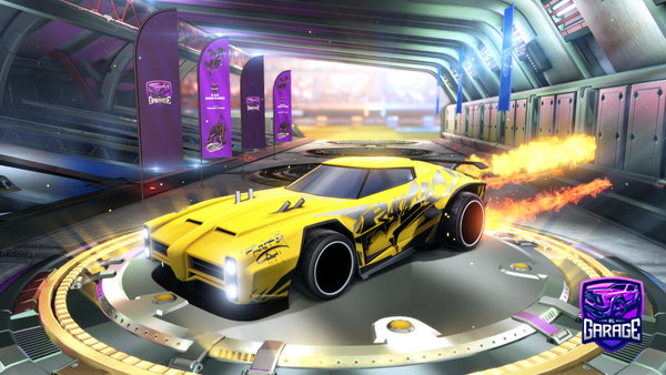 A Rocket League car design from MeskoP
