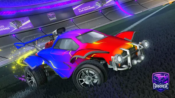 A Rocket League car design from urbanerdawn