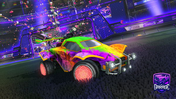 A Rocket League car design from zaddation