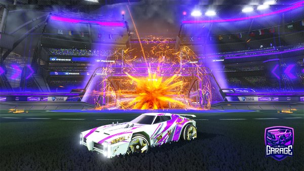 A Rocket League car design from Imheretotradethatsall