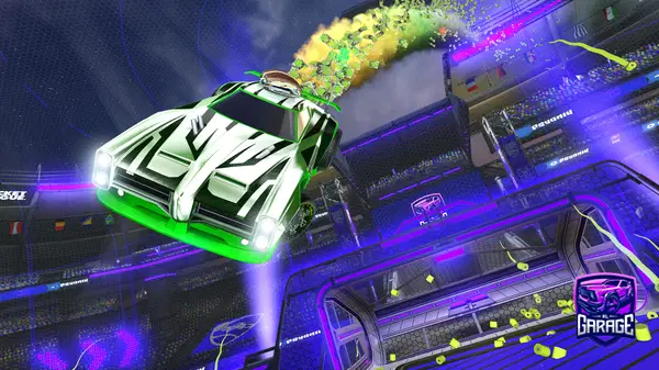 A Rocket League car design from GoBlitzy