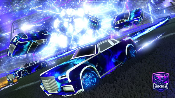 A Rocket League car design from Billewid