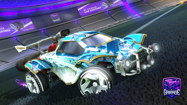 A Rocket League car design from tommy4216