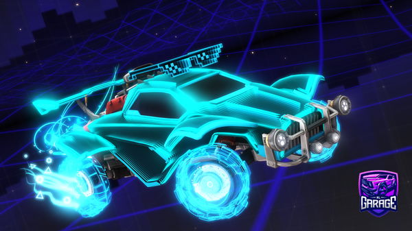 A Rocket League car design from Jexodia