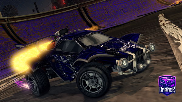 A Rocket League car design from imot-rm