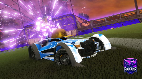 A Rocket League car design from Beanbobpoke