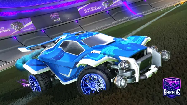 A Rocket League car design from zobraaaa